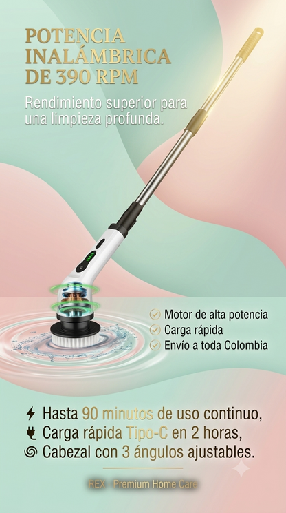 Cepillo Electrico De Limpieza 9 En 1