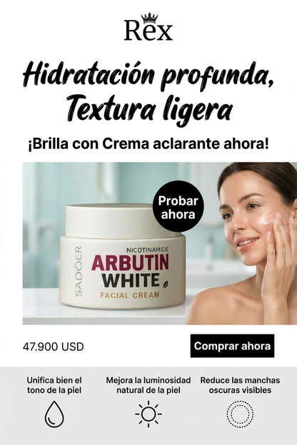 Crema Aclarante Arbutin White
