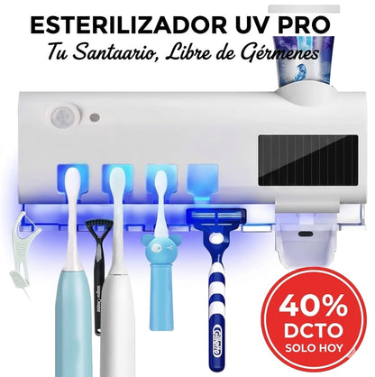 Portacepillos con esterilizador UV ✨