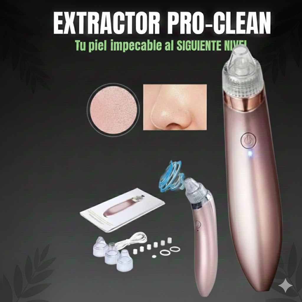 Extractor de espinillas y puntos negros