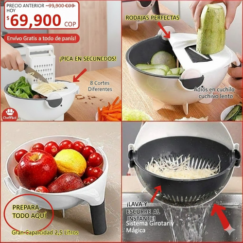 Rallador Picador 9 En 1